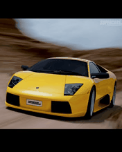 Yellow Lamborghini